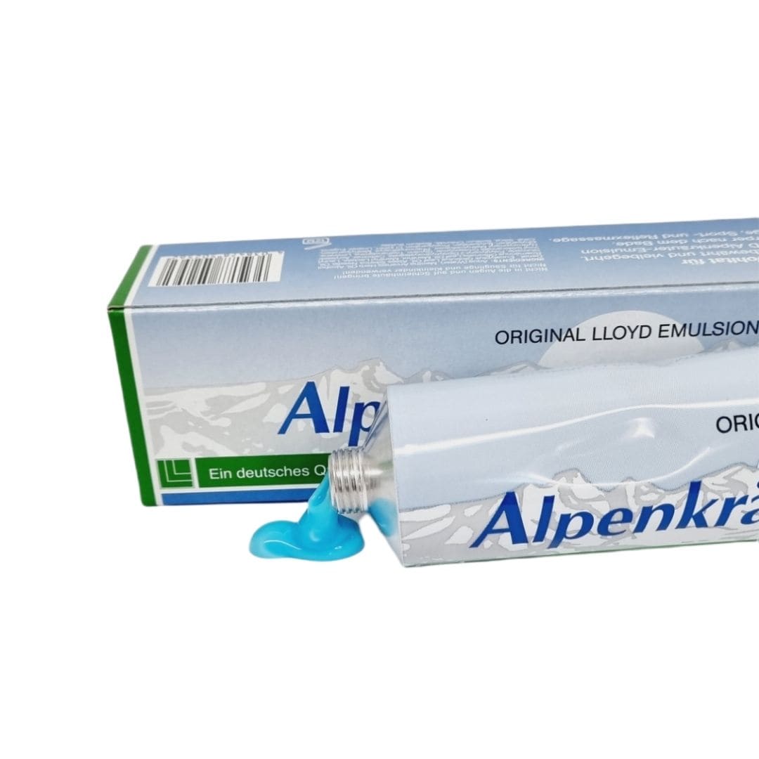 Alpenkrauter emulsion Lloyd, bálsamo alpino para el dolor tubo 200 ml